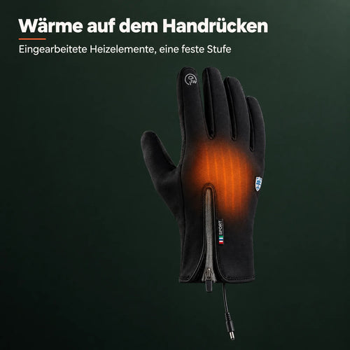 Beheizter Handrücken des Griff – eingearbeitete Heizelemente, eine feste Stufe
